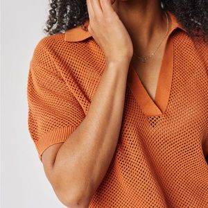 NWOT ABLE Collins Sweater Polo